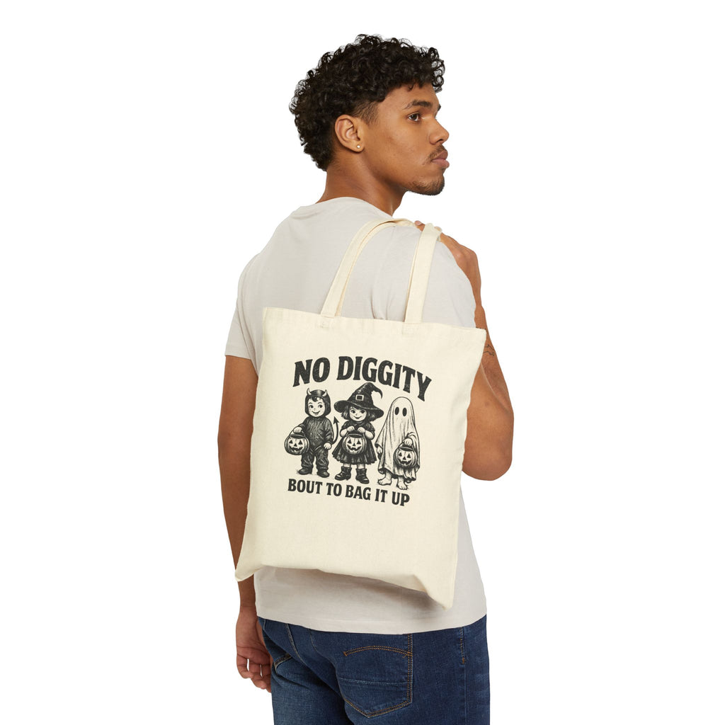 Trick or treat bag-Bout to bag it up