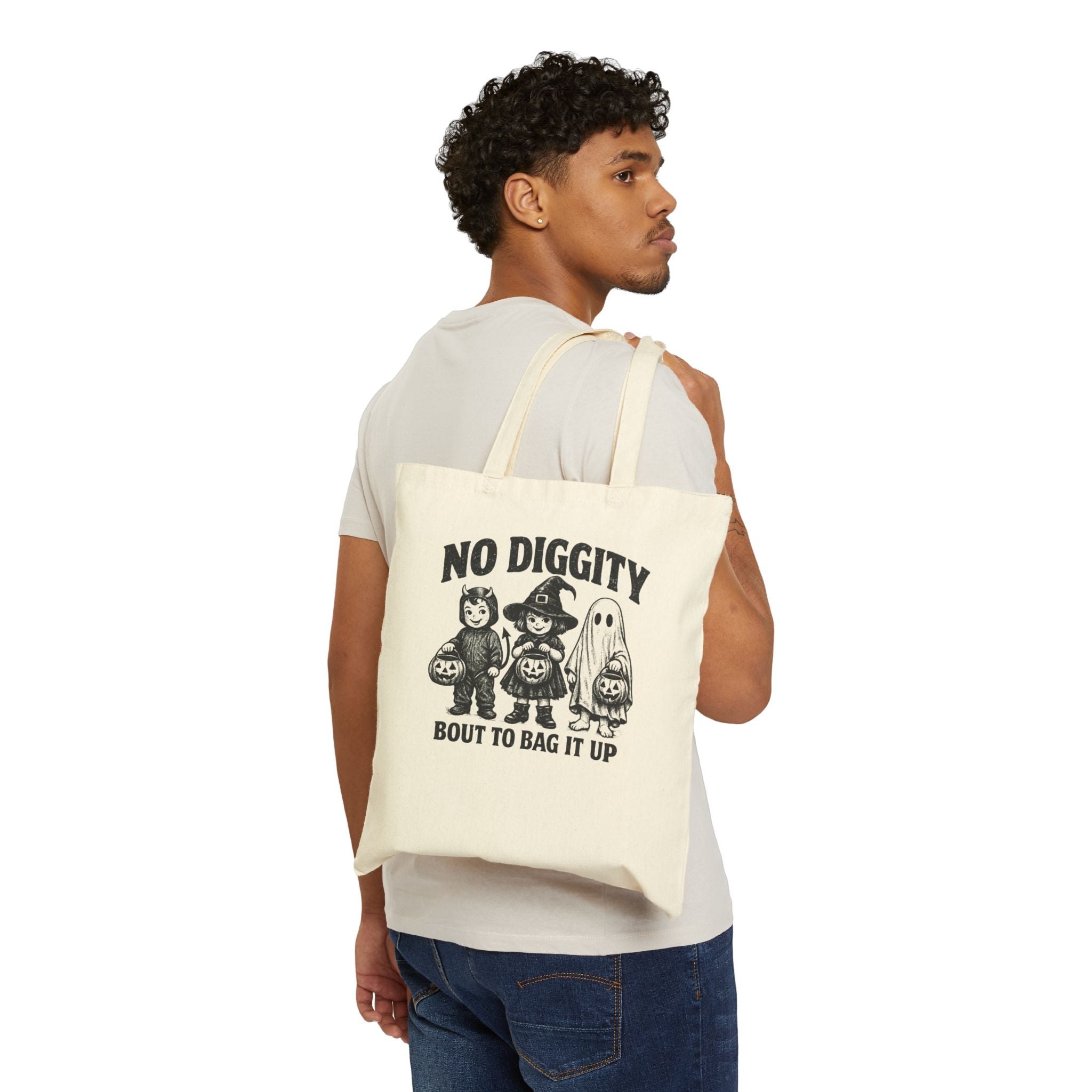 Trick or treat bag-Bout to bag it up