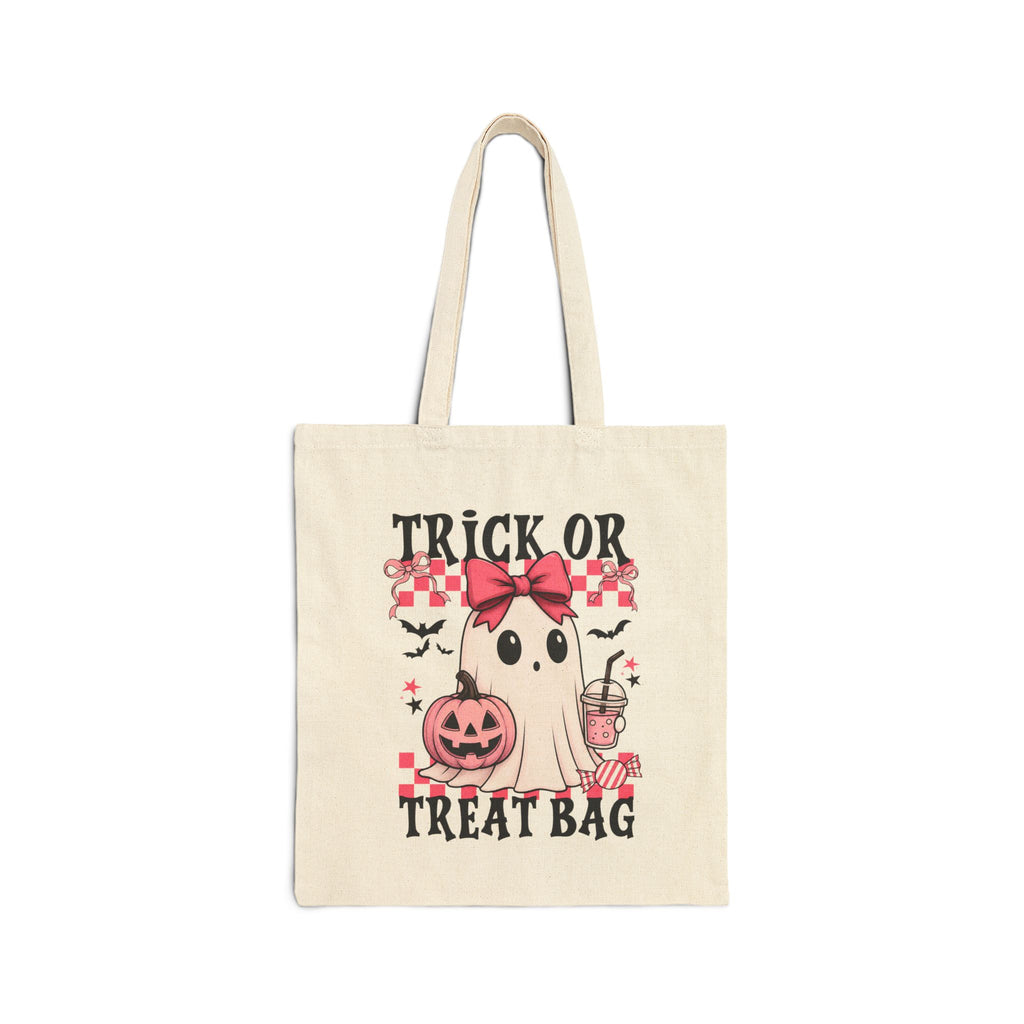 Trick or treat pink bag